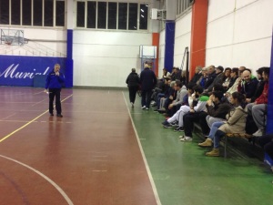 Coach Calvani a colloquio con gli allenatori