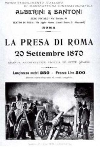 La presa di Roma, il primo film italiano