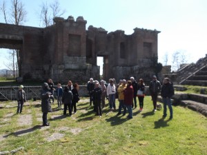 Turisti a Ferento per Pasqua e Pasquetta