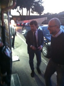 L'arrivo di Civati