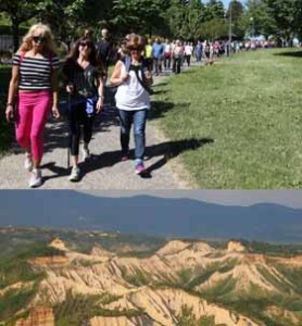 Walk in Tuscia ai Calanchi