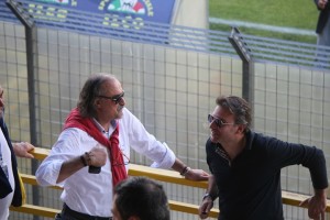 Sergio Insogna e Francesco Serra in tribuna: parleranno di fuorigioco o di rimpasto?