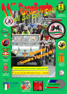 La locandina della manifestazione di mountain bike