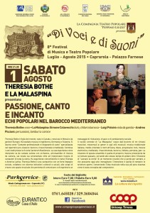 La locandina dell'evento