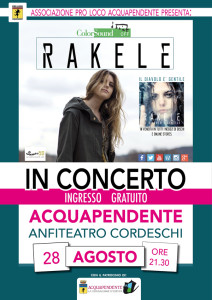 Domani ad Acquapendente il concerto di Rakele