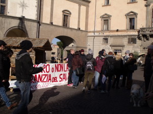 Un momento della manifestazione