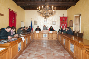 La presentazione del calendario di Santa Corona