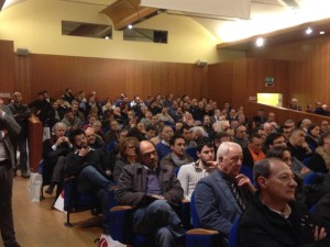 Il pubblico presente al convegno organizzato dai fratelli Orsolini