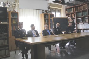 La conferenza stampa del questore Lorenzo Suraci