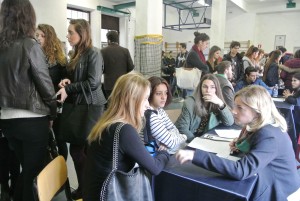 Gli studenti alle prese con Jobs