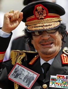 Gheddafi alla Michael Jackson