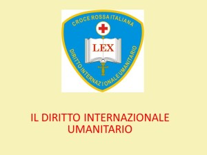 Il logo del Diritto Internazionale Umanitario