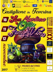 2017 san martino olio funghi e vino locandina